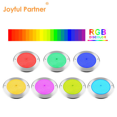 แสงสระว่ายน้ําใต้น้ํา LED 316 เหล็กไม่ржаาว 25W Smd2835 ธ อร์ซิน เติม 3000K RGB สระว่ายน้ํา แสงสระว่ายน้ํา SMD 2835 AC 12v IP68 กันน้ําเต็ม