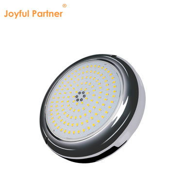 ไฟสระว่ายน้ํา เรซิน เติมรูปร่างเรียบ RGB ด้านบนติด SMD LED 152mm Dia