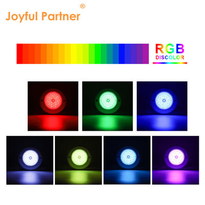 ไฟสระว่ายน้ํา LED 6W 18W 35W 42W สี RGB สับเปลี่ยนเรซิน