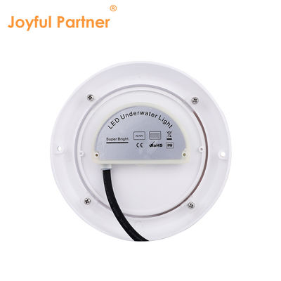 ไฟสระว่ายน้ํา IP68 เรซินเอโป๊กซี่ เติมไฟ Aquarium RGB AC12V ABS พื้นที่ติดตั้ง