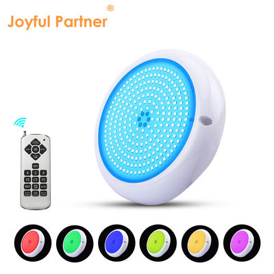 ไฟสระว่ายน้ํา IP68 เรซินเอโป๊กซี่ เติมไฟ Aquarium RGB AC12V ABS พื้นที่ติดตั้ง