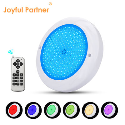 42W ดําผิวติดตั้ง LED สระว่ายน้ํา แสงไฟใต้น้ํา 230 * 35mm วัสดุ ABS IP68 กันน้ํา