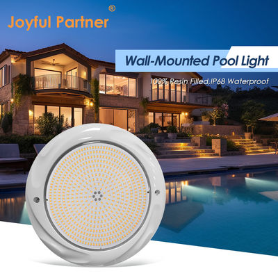 35W LED สระว่ายน้ํา ไฟสว่างสําหรับสระว่ายน้ําคอนกรีต SPA 230 * 35mm วัสดุ ABS AC12V RGB RGBW