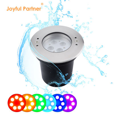 ไฟสว่างสระว่ายน้ํา LED 4W 8W 12W 24VDC IP68 กันน้ํา สแตนเลส 316 RGB 3in1