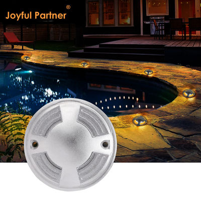 แสงเบาะใต้ดิน 12/24DC IP67 กันน้ํา 3W OSRAM SMD LED สีเดียว CE ROHS ด้วยการรับประกัน 2 ปี