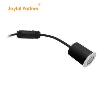 ไฟสระว่ายน้ำแบบฝัง DC12~24V 1W 2W สแตนเลส LED สีเดียว พร้อมกล่องดำ ABS