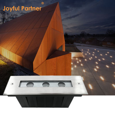 6w Rectangle Recessed Linear light ของแท้ Cree LED สีเดียว พร้อมการรับรอง CE ROHS L195mm