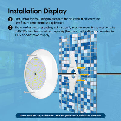 OEM / ODM ผู้ผลิต กันน้ํา 15W RGB WiFi การควบคุม 4 สายเชื่อมต่อ SMD 2835 AC 12V 35W