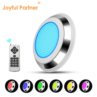 IP68 280mm ผนังติดตั้งเหล็กไร้ขัด RGB LED ใต้น้ํา สระว่ายน้ํา ไฟ