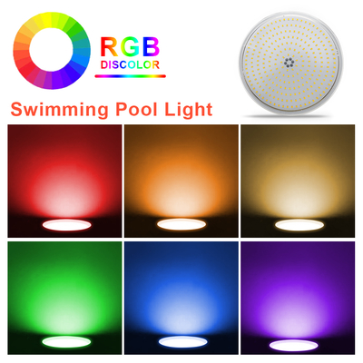 หลอดไฟ LED เปลี่ยนสำหรับสระว่ายน้ำ Joyful Lamp AC12V 24V เปลี่ยนสี RGB ใต้น้ำ จากโรงงาน