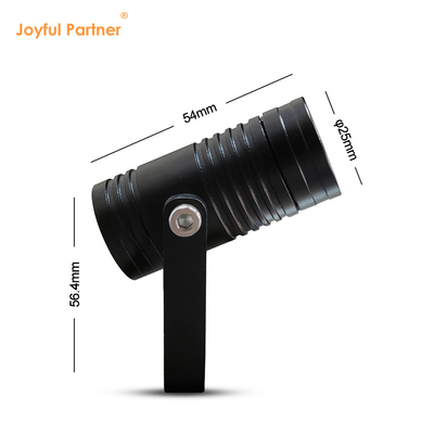 การส่องแสงภูมิทัศน์ ผู้ผลิต อลูมิเนียมภายนอกปู๊ดโค้ท 1W IP65 DC24V สวน Spot ไฟ