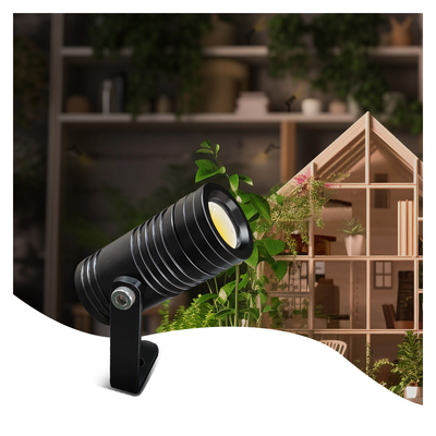 การส่องแสงภูมิทัศน์ ผู้ผลิต อลูมิเนียมภายนอกปู๊ดโค้ท 1W IP65 DC24V สวน Spot ไฟ
