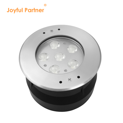 ไฟใต้น้ำ LED สแตนเลสสตีล 316 ขนาด 24 โวลต์ 6W 12W แสงขาวเย็น พร้อมปลอกยึดพลาสติกสำหรับสระว่ายน้ำ