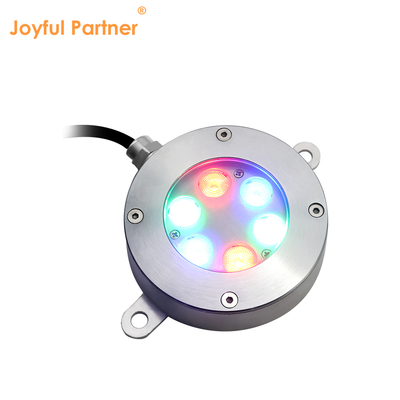 Joyful Partner IP68 กันน้ำ 6W/12W/18W DC12V RGB DMX ไฟใต้น้ำ LED น้ำพุดนตรีเต้นรำ