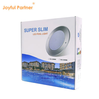 ไฟพาร์ LED IP68 สำหรับสระว่ายน้ำ เปลี่ยนสี RGB 12VDC AC 35W เส้นผ่านศูนย์กลาง 280 มม. SMD2835 432 ชิ้น พร้อมแพ็คเกจสี