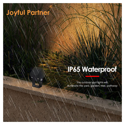 Joyful Partner Adjustable Floodlight 1W LED Single Color 3000K Powder Coating Finish From China Factory