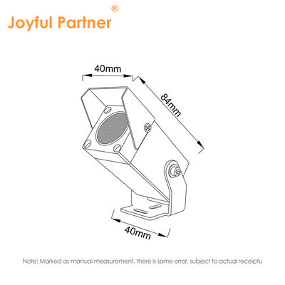 ไฟ LED สถาปัตยกรรมกลางแจ้ง มุมแสงแคบ IP65 1W สีเดียว CE RoHS รับรอง