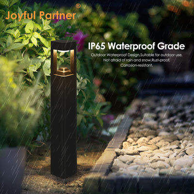 ไฟสนามหญ้าภูมิทัศน์สวนอลูมิเนียมคุณภาพสูง Osram LED 10W AC110-265V สูง 30 ซม. 60 ซม. 90 ซม.