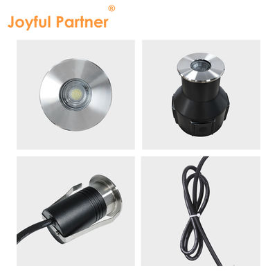 ไฟส่องสว่างแบบฝังลึกป้องกันแสงสะท้อน DC24V 3W ทรงกลม หรี่แสงได้ สำหรับทางเดินในเมือง ผลิตในประเทศจีน