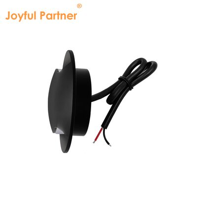 Side Emitting Recessed Inground Light Round Low Voltage 1W 3000k IP67 Die Cast Aluminum