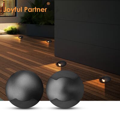 ไฟ LED ฝังพื้นแบบ Sideview 1W 3W 12V-24VDC อะลูมิเนียมบริสุทธิ์ 6063# Housing