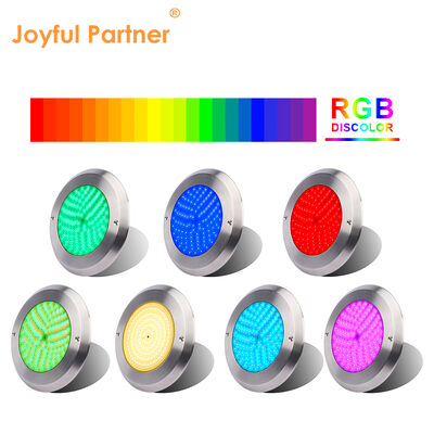 ไฟสระว่ายน้ำใต้น้ำ PAR56 6W SMD2835 บางเฉียบพิเศษ SS316L+ABS กันน้ำ DC12V