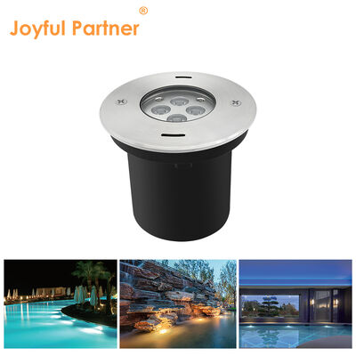 ไฟใต้น้ำแบบฝัง 316 สแตนเลสสตีลเกรดมารีน พร้อมหน้ากว้าง 110 มม.