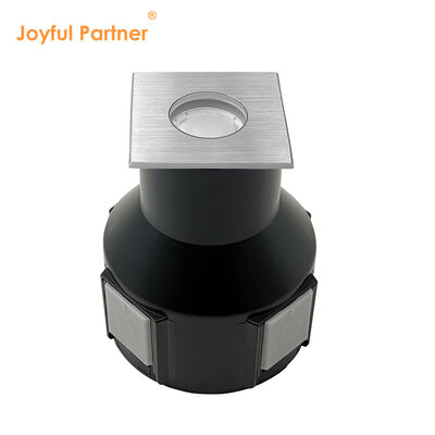 Inground Led Light Beam Angle 8 Degree DC24V 3W 3000K 50*50MM With IP67 Aluminum Body