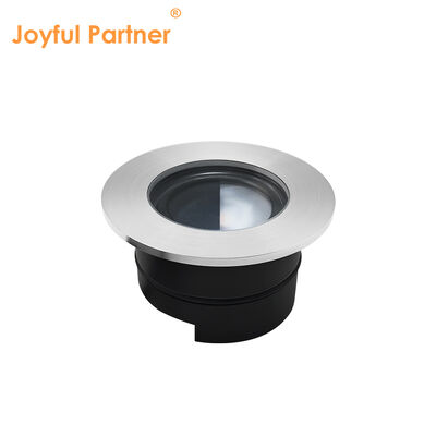 ไฟ LED ฝังดิน ดีไซน์ป้องกันแสงสะท้อน ตัวเรือนอลูมิเนียมบริสุทธิ์ 6063# กำลังไฟ 4W LED สีวอร์มไวท์