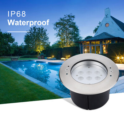 ไฟ LED ฝังใต้น้ำสำหรับสระว่ายน้ำ DC24V โรงงาน OEM ODM สแตนเลส 316 เส้นผ่านศูนย์กลาง 170 มม.