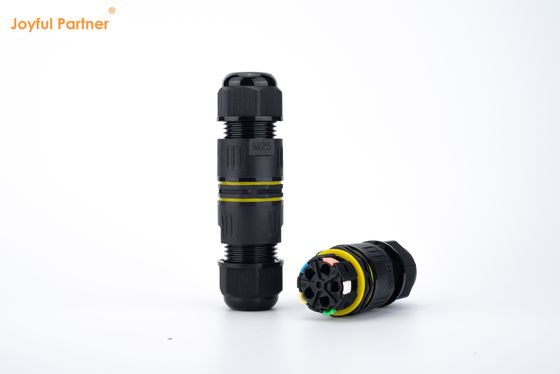 ขั้วต่อสายเคเบิล 32A 250VAC IP68 กันน้ำ 2 ทาง ขั้วต่อ 6-12 มม. DIA