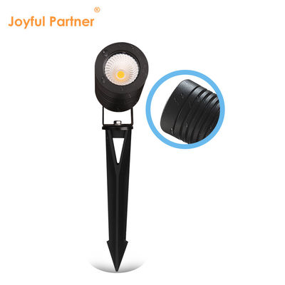 14W LED IP65 แสงส่องภูมิทัศน์ แสงสนามปลูกหญ้า แสงสปายสวนปรับได้