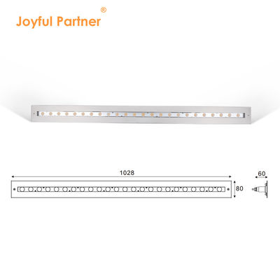 หลอดสระว่ายน้ําสายใต้น้ํา IP68 48W RGB สแตนเลส 316