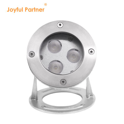 3W DC12V 24V RGB สแตนเลส 316SS IP68 กันน้ํา LED ไฟใต้น้ําสําหรับสระ