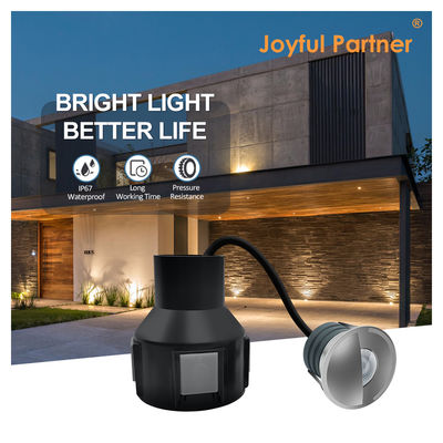 ไฟใต้ดิน LED 1W 2W DC12 / 24V IP67 อลูมิเนียมเรือนกันสแตนเลส