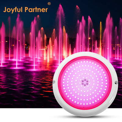 แสงสระว่ายน้ํา Led RGB AC12v เรซินเต็ม Flat RGB ABS ร่างผิวขาวอบอุ่น ติดโรงงานตามต้องการ