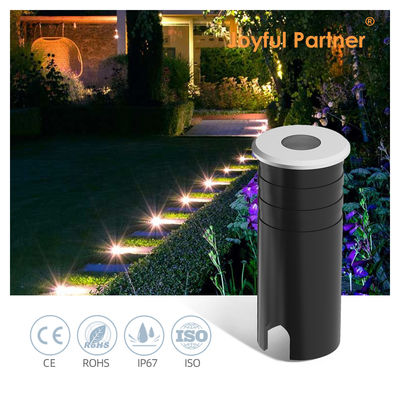 IP67Waterproof Outdoor Stainless Steel 316 มินิ 1W เคลือบคอนกรีต LED ภายในพื้นดิน