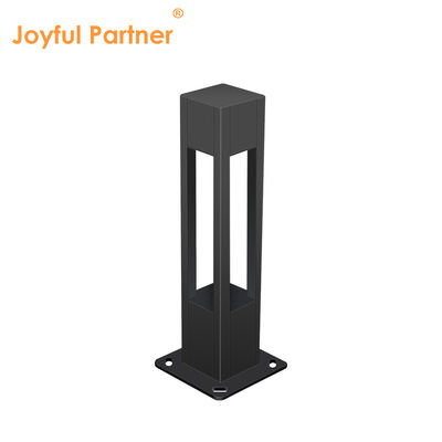ไฟกันน้ำกลางแจ้งแบบปรับแต่งได้ 160*160*800MM Bridgelux LED 3000K 10w แสงวอร์มไวท์ Ra 80
