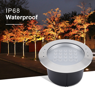 20W IP68 สระว่ายน้ํา แสงใต้น้ํา 316 สแตนเลส LED แสงในพื้น