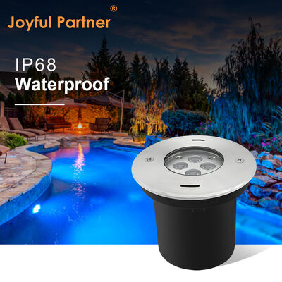 ไฟใต้น้ำแบบฝัง 316 สแตนเลสสตีลเกรดมารีน พร้อมหน้ากว้าง 110 มม.