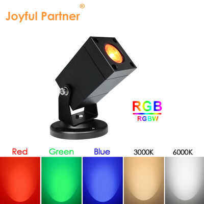 ไฟสปอตสวน LED 2W CREE LED IP65 กันน้ํา DC24V อลูมิเนียม Anodizing ร่างผิว Mount บนพื้น