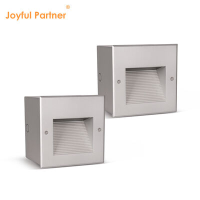 ไฟผนัง LED ลงตัว 160 * 160MM Osram SMD2835 ปูนเคลือบปลาย AC100-240V สําหรับบันได