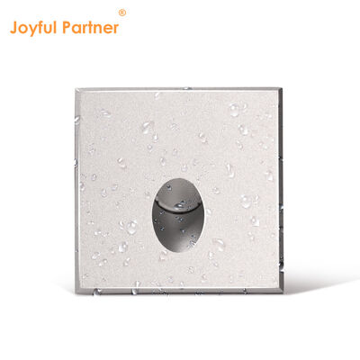 Square Recessed LED Wall Lights 1W 3W IP65 AC220V Aluminum Material 80*80MM IK10 Rating